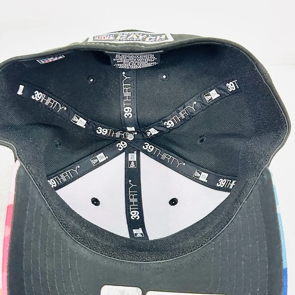 Las Vegas Raiders New Era Crucial Catch 39THIRTY Stretch Flex Hat Cap M/L NFL